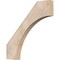 Ekena Millwork 3 1/2"W x 32"D x 32"H Westlake Smooth Knee Brace, Douglas Fir BRC04X32X32WTL00SDF - alternate 1